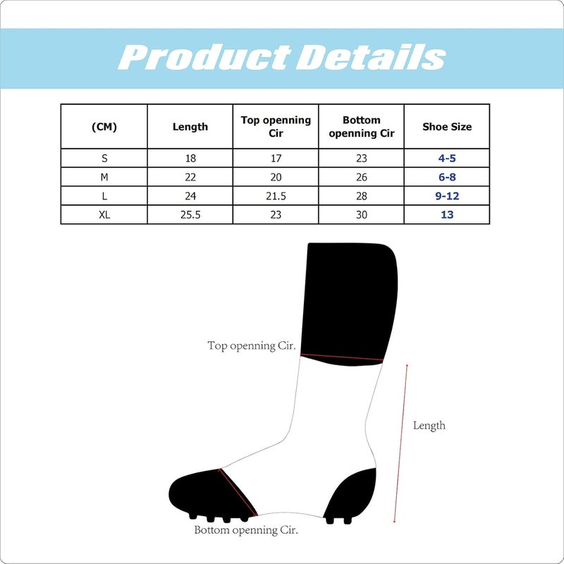 JINJUNINS Spats Cleat Covers Sublimation Printing - Image 5